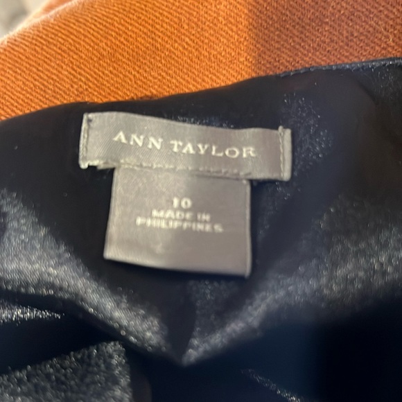 Ann Taylor navy blue strapless sheath dress - Picture 2 of 4